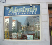 Absinth-Depot in Mitte