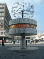 Weltzeituhr am Alexanderplatz